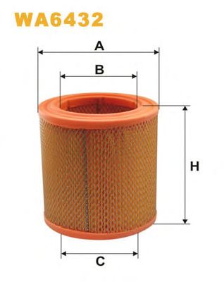 WIX FILTERS wa6432 -  Воздушный фильтр